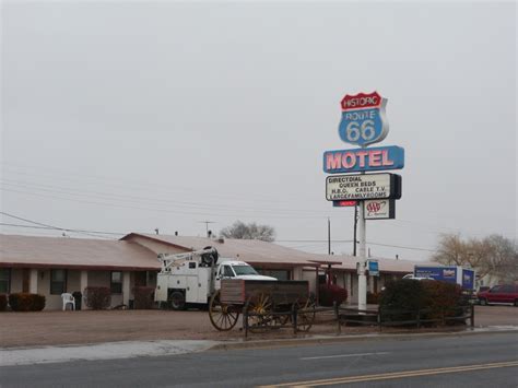 Historic route 66 motel tucumcari ) on the east end of town